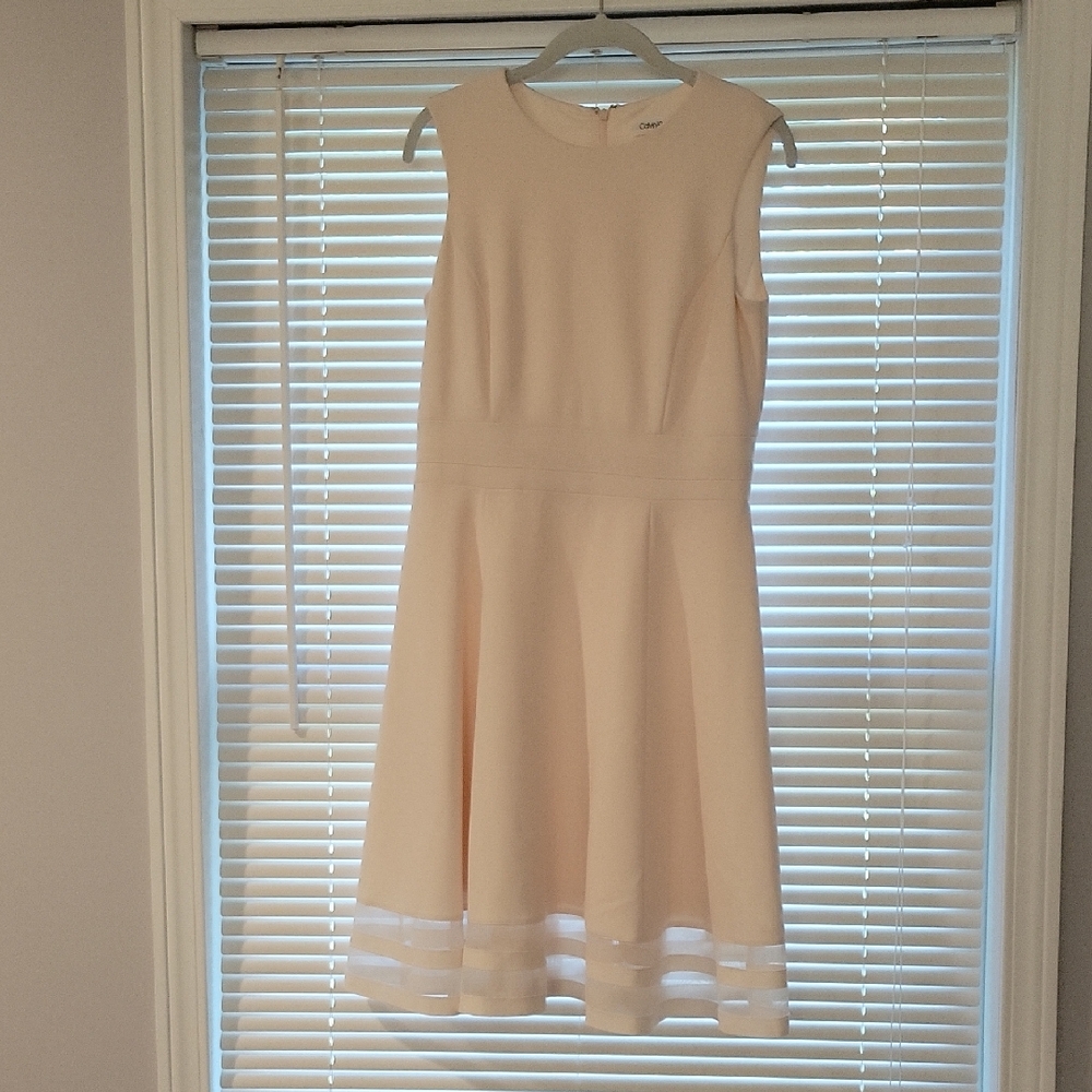Calvin Klein Pink Midi Dress
